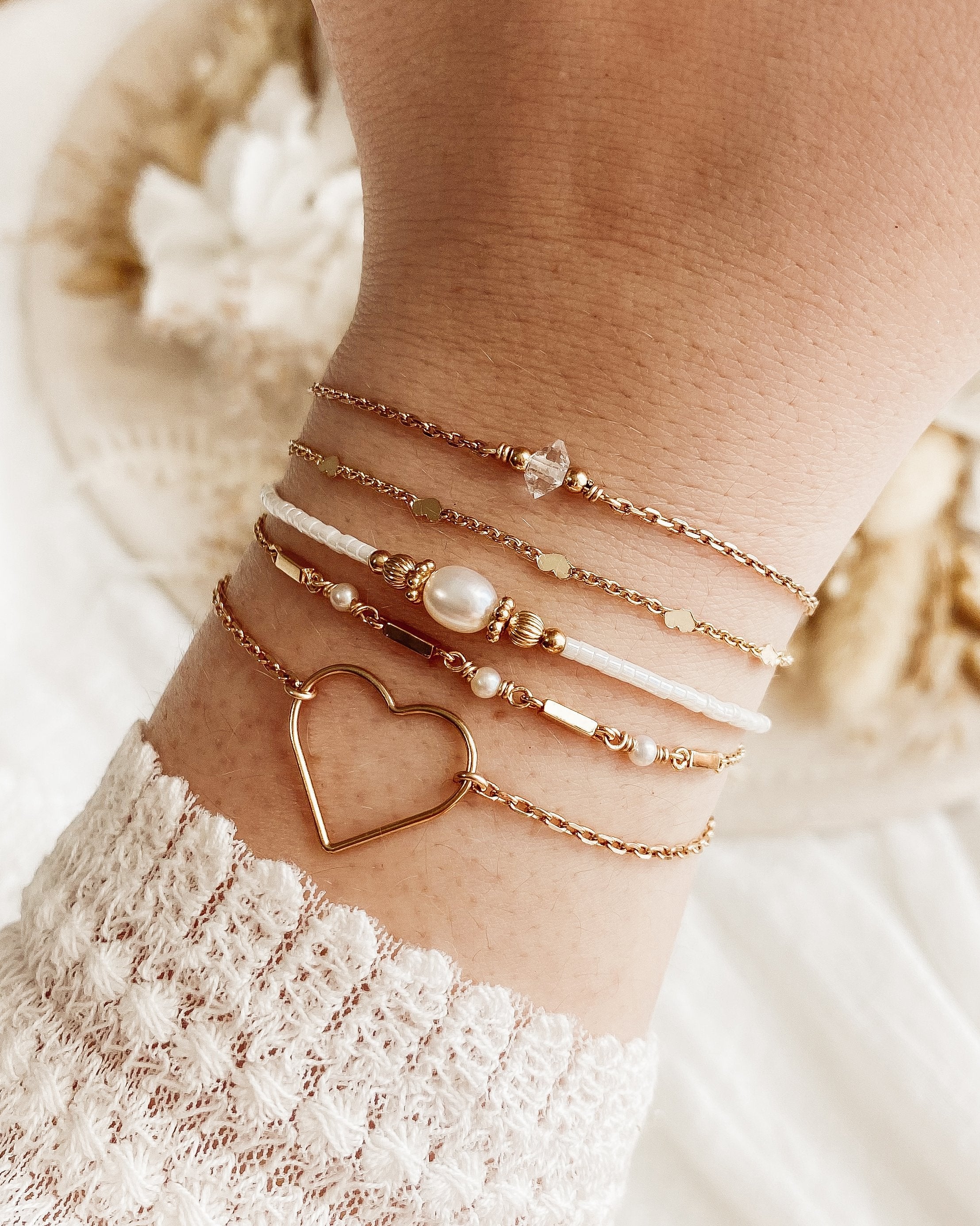 BRACELET UNA - DIAMOND - VAHINA BIJOUX