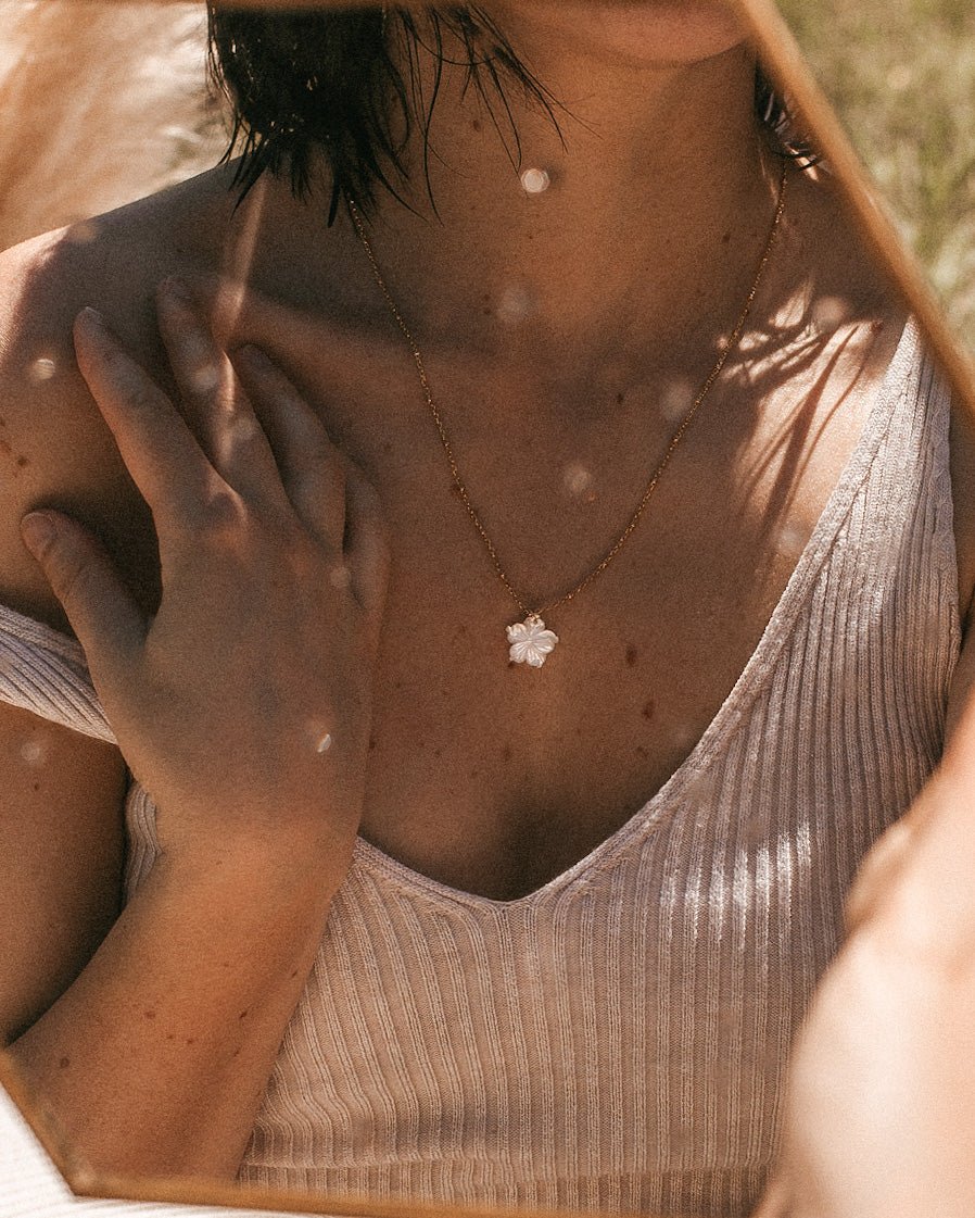 COLLIER MONOÏ LONG - VAHINA BIJOUX